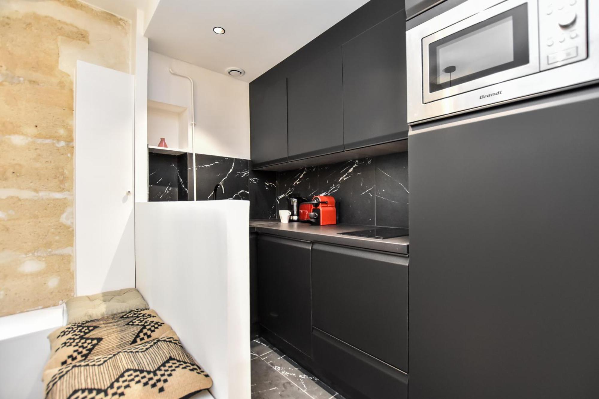Cozy Apartment - 1Br-4P - Sentier Párizs Kültér fotó