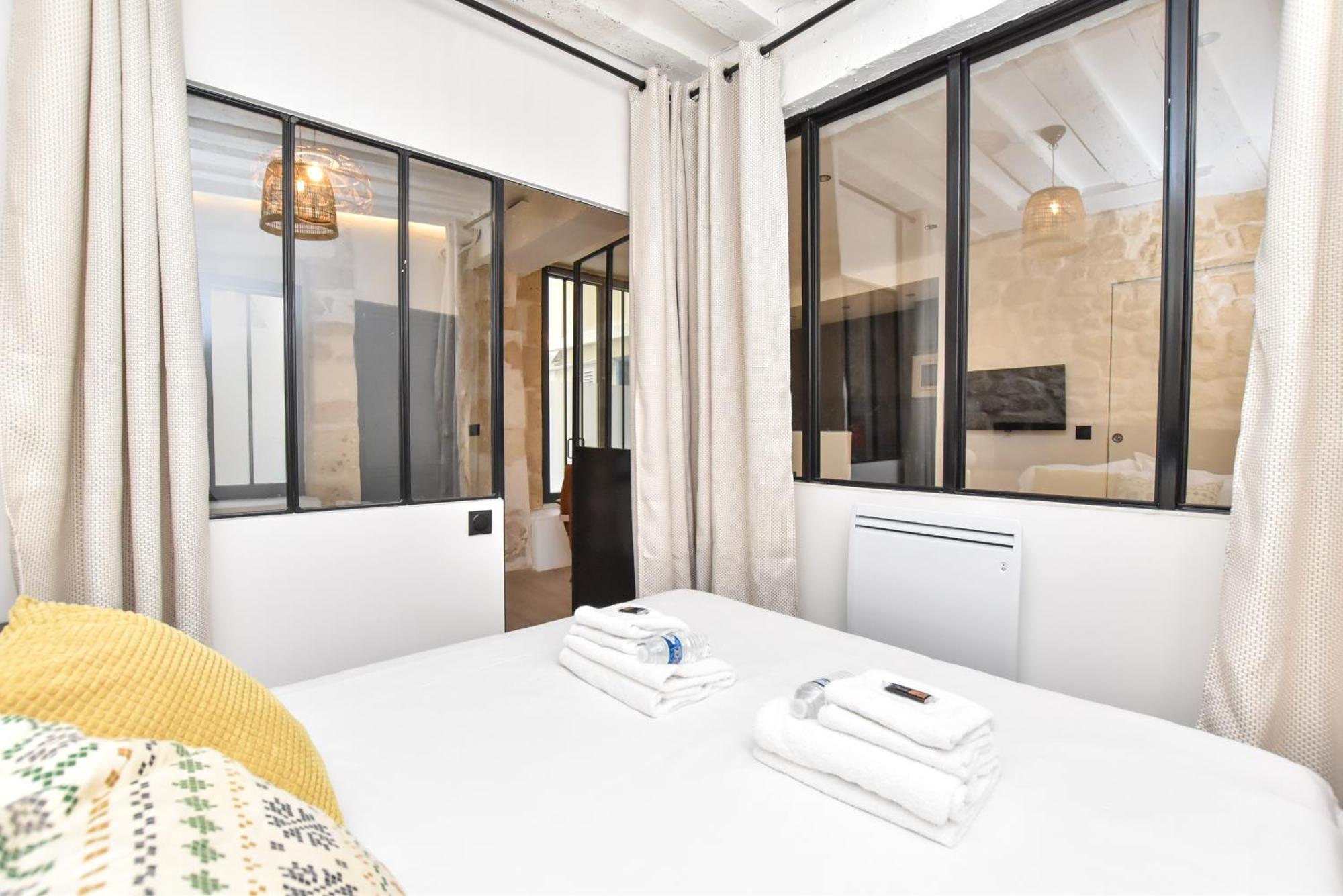 Cozy Apartment - 1Br-4P - Sentier Párizs Kültér fotó