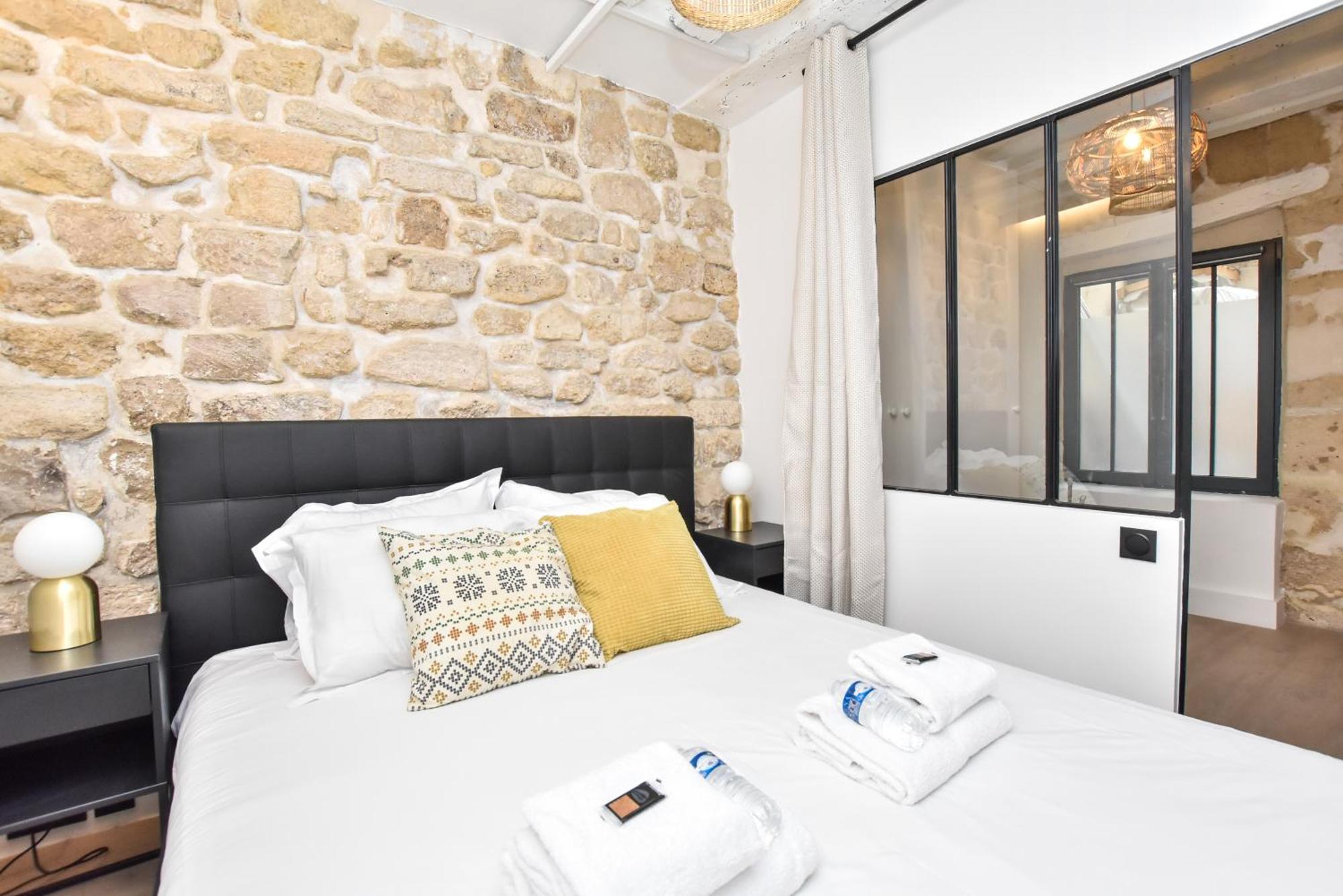 Cozy Apartment - 1Br-4P - Sentier Párizs Kültér fotó